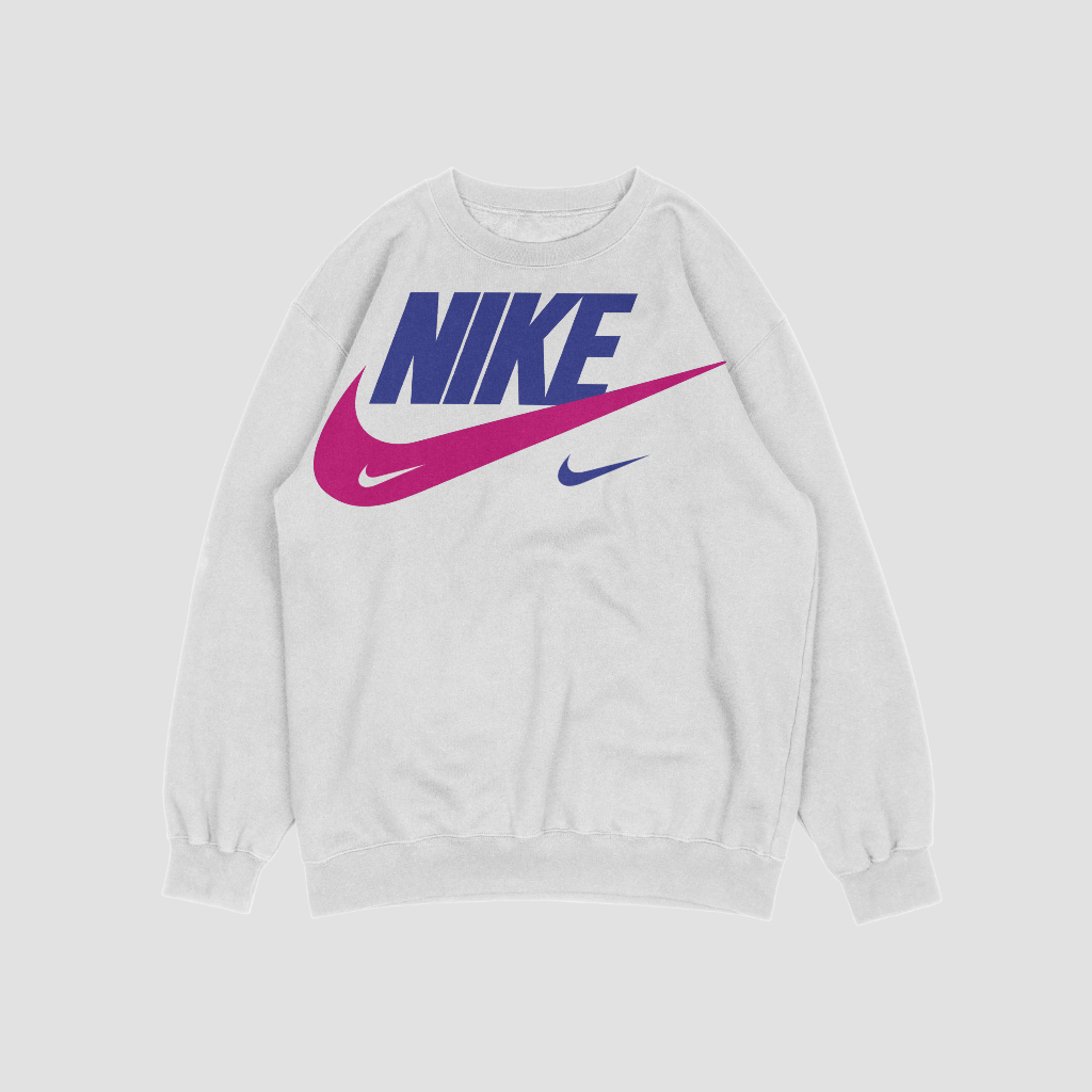 NIKE クラシックなカジュアルスポーツスウェットクル