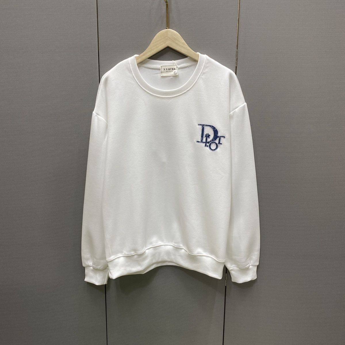 DIOR パーカー ルームウェア  ディオールロゴ ブランド トップス 綿　通勤通学 おしゃれ カジュアル ストリート 男女兼用