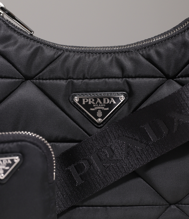 ☆PRADA プラダ パデッドナイロン ショルダーバッグ-JAPAN DUTY FREE