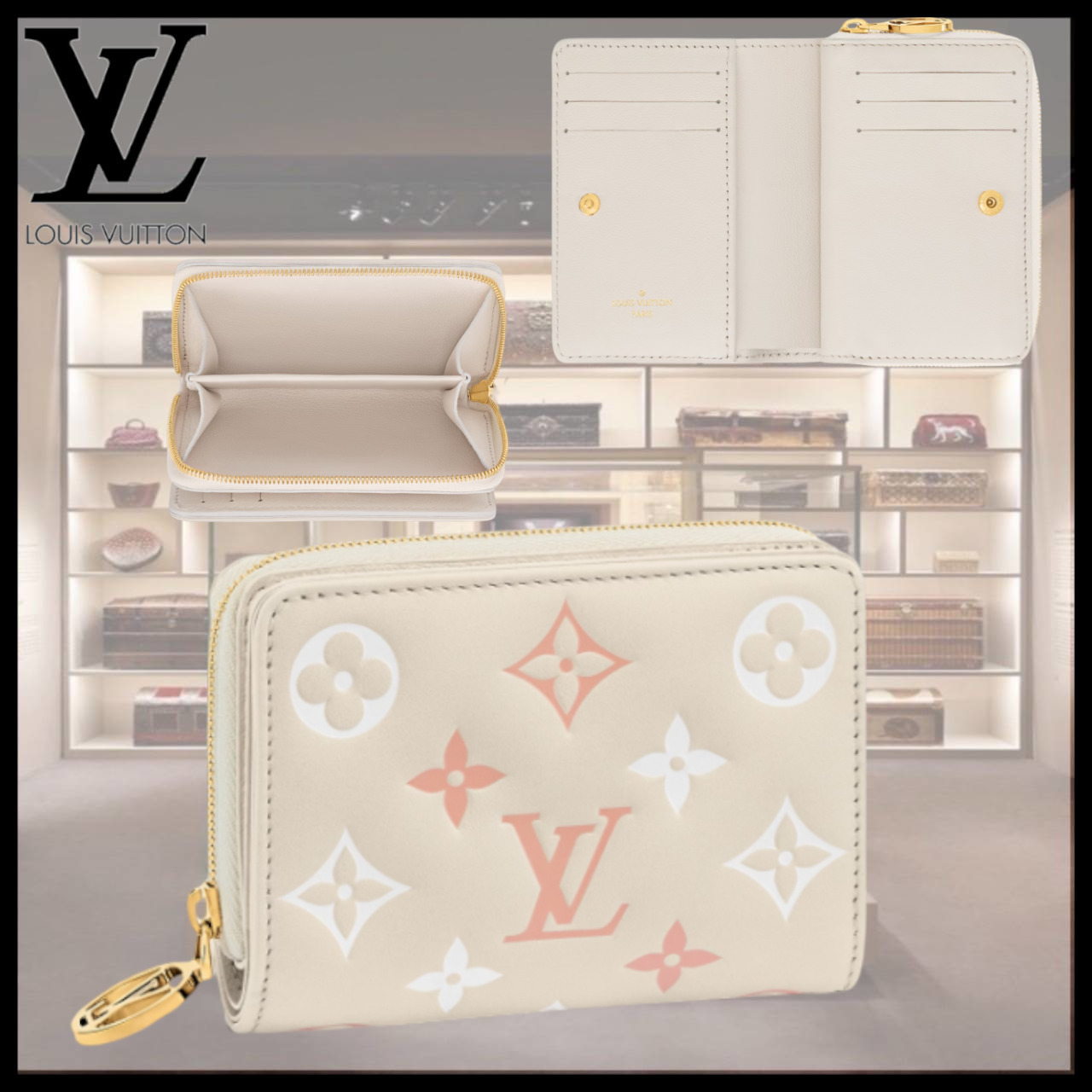 【限定★完売必至!!】LOUIS VUITTON ポルトフォイユ・ルー 財布 M82291