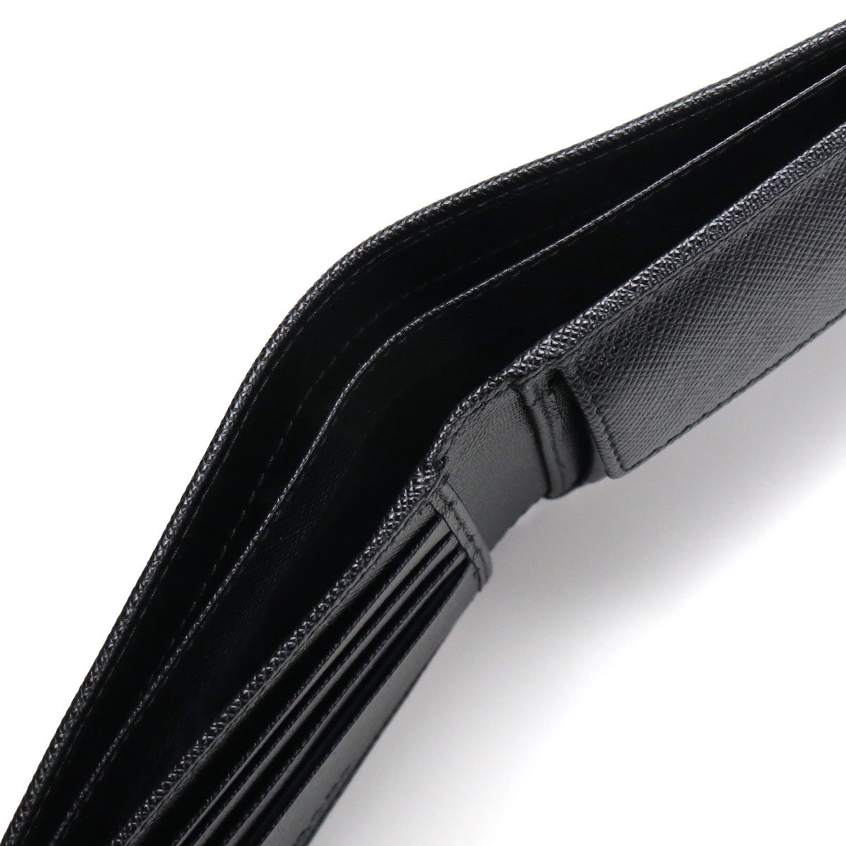 【高品質】PRADA サフィアーノ 二つ折り財布 2MO738 NERO-高島屋オンラインストア - 公式