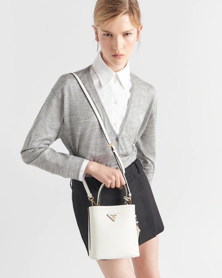 【高品質】PRADAパニエ サフィアーノレザー スモールバッグ-高島屋オンラインストア - 公式