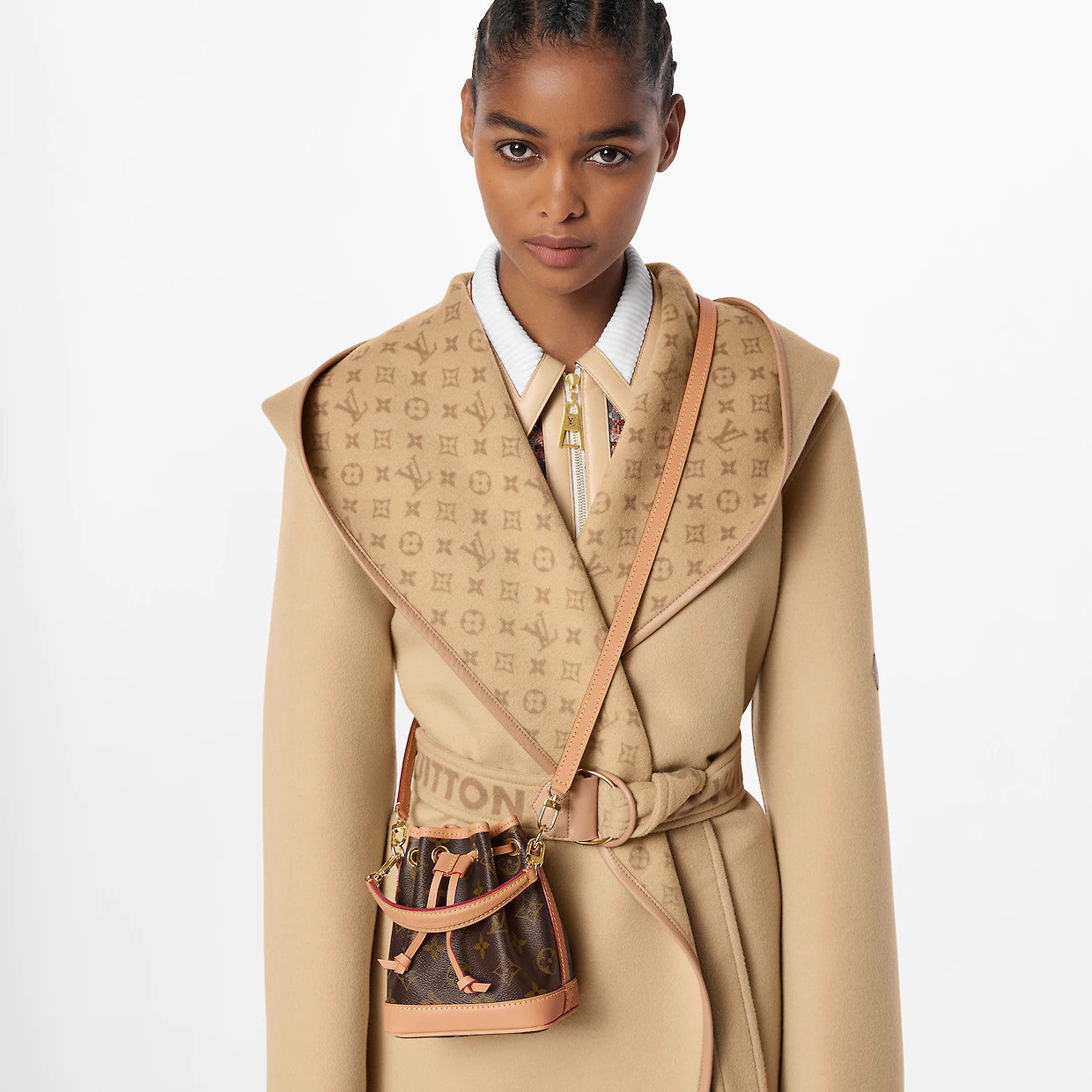 【LOUIS VUITTON】ルイ・ヴィトン ハンドバッグ モノグラム ナノ・ノエ レディース M81266 巾着 ミニ 2WAY ショルダー 肩掛け 斜め掛け