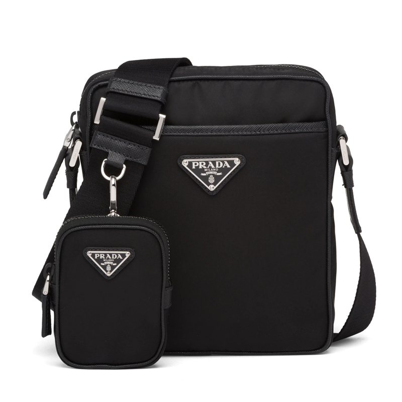 【高品質】PRADA ☆ナイロンxサフィアーノレザー クロスボディバッグ-高島屋オンラインストア - 公式