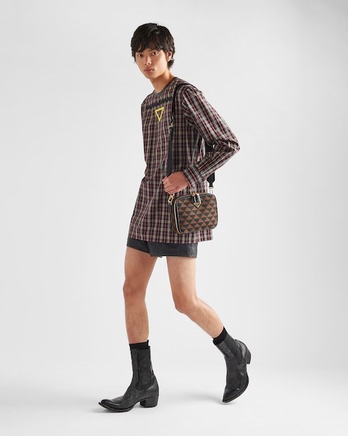 【高品質】★PRADA直営店★エンブロイダリー ファブリックバッグ-高島屋オンラインストア - 公式