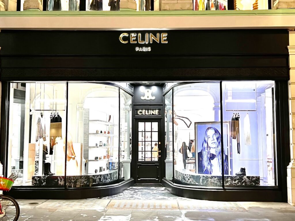 CELINE スウェット クル パーカー プリント  綿　男女兼用-高島屋オンラインストア - 公式