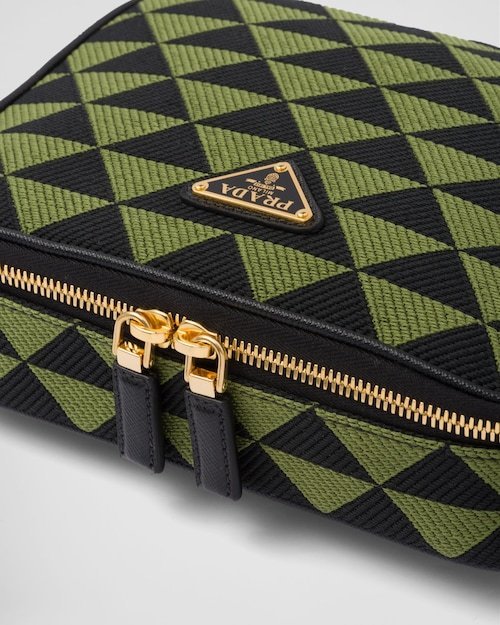 【高品質】★PRADA直営店★エンブロイダリー ファブリックバッグ-高島屋オンラインストア - 公式