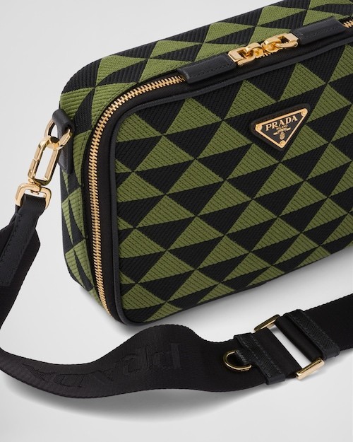 【高品質】★PRADA直営店★エンブロイダリー ファブリックバッグ-高島屋オンラインストア - 公式