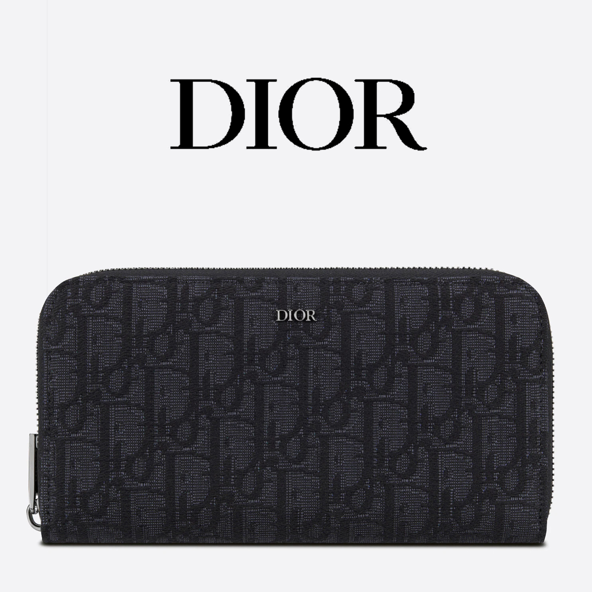 DIOR*オブリークジャガード ロングウォレット*モノグラム財布
