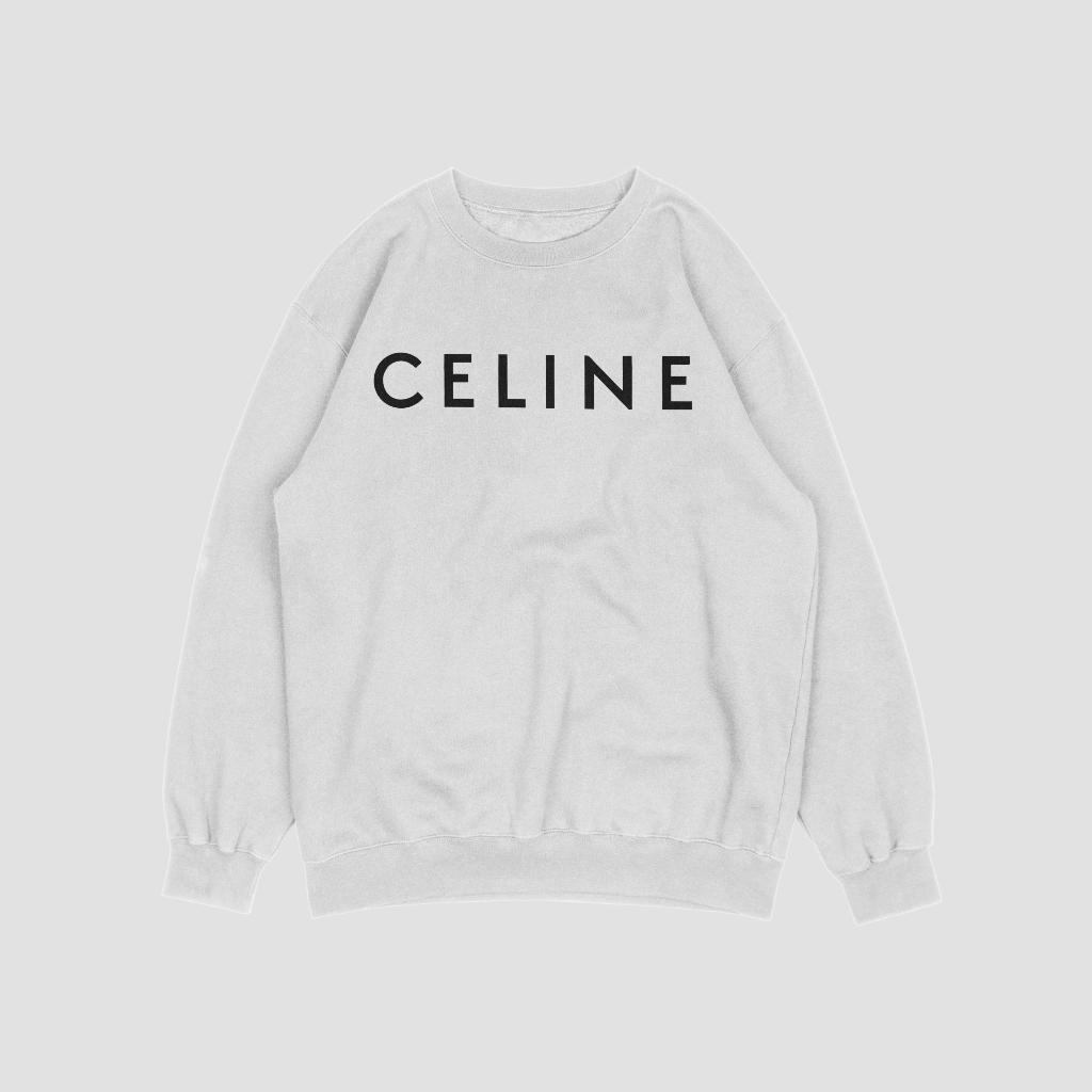 CELINEスウェット クル パーカー プリント  綿　男女兼用-高島屋オンラインストア - 公式