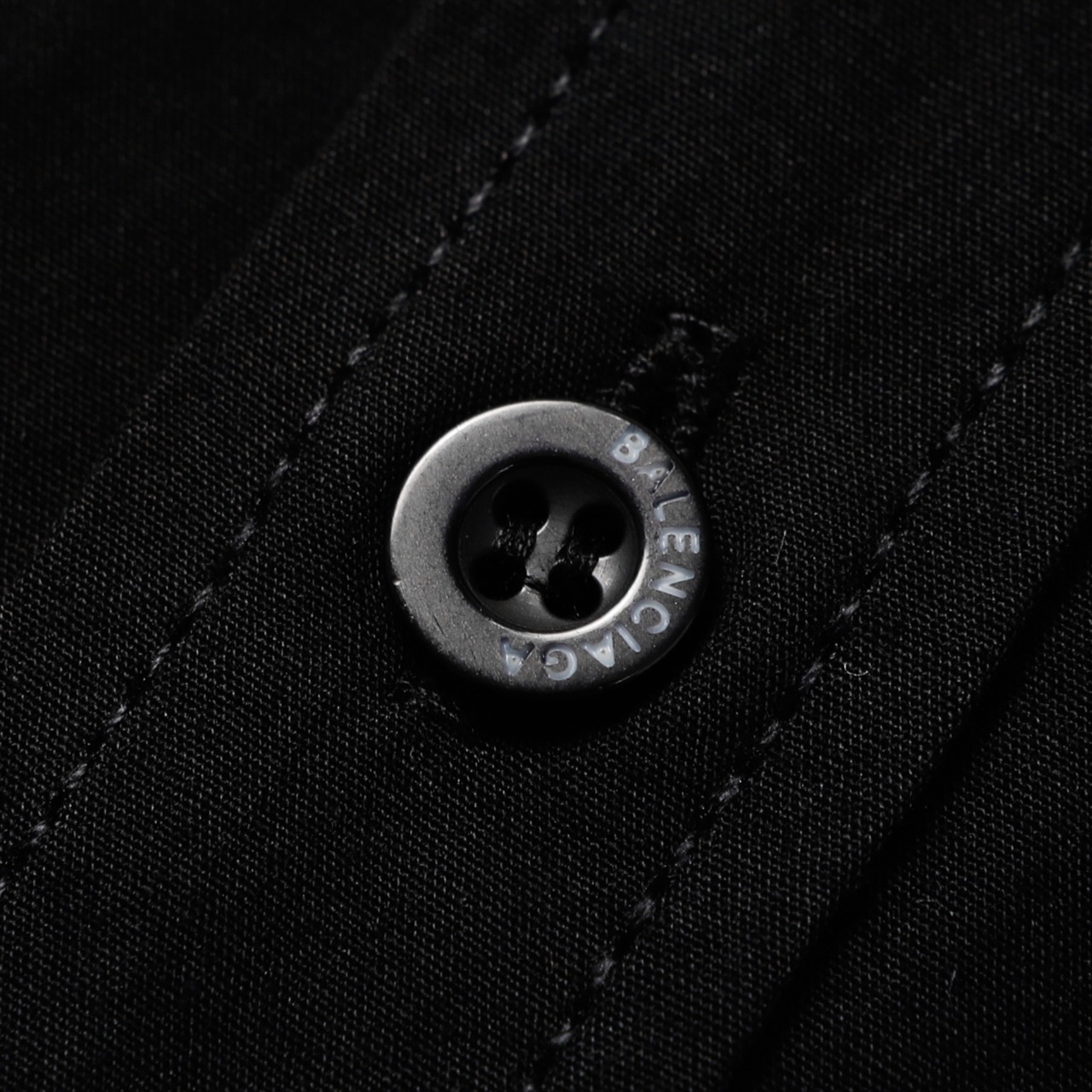 Balenciaga ダブルBグラフィティプリント長袖シャツ男女同ブラック・ホワイトS-XL