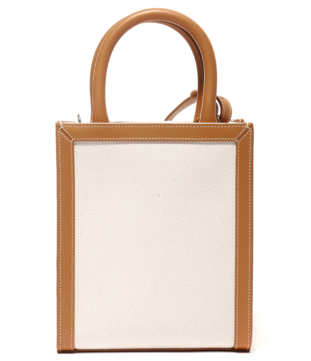 CELINE ミニ バーティカル カバ CELINEプリント