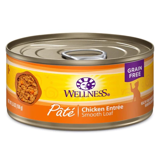 Wellness Complete Health Pate Cat Grain Free Chicken Canned (5.5oz/ 24 cans)