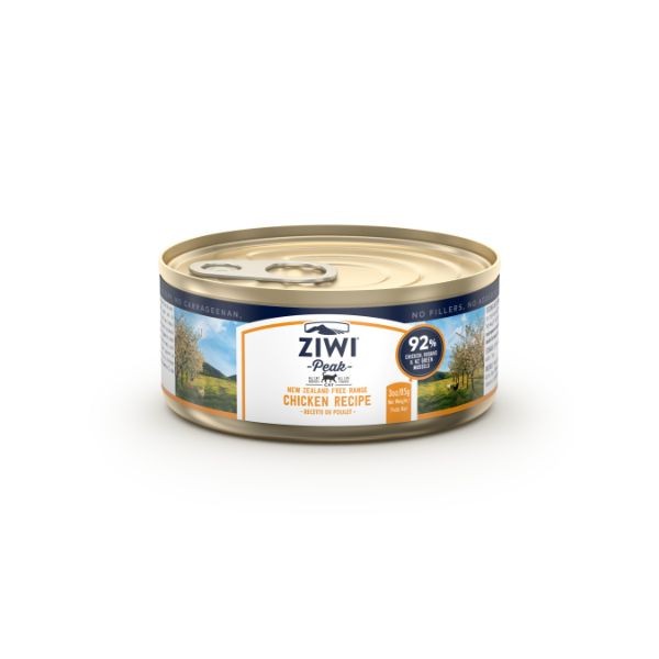 ZiwiPeak Chicken Canned Cat Food (85g/24 cans, 185g/12 cans)