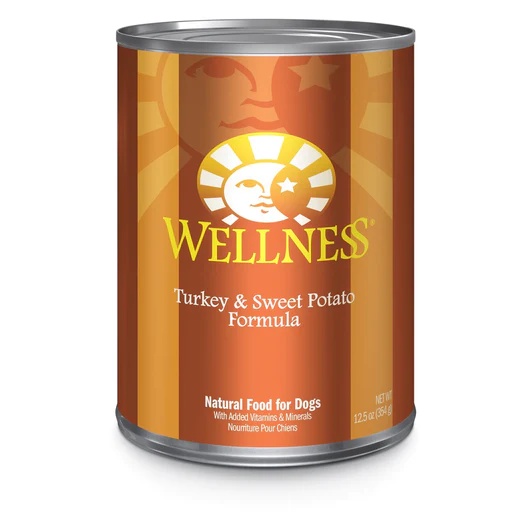 Wellness Complete Health Dog Turkey & Sweet Potato Canned (12.5oz/ 12 cans)