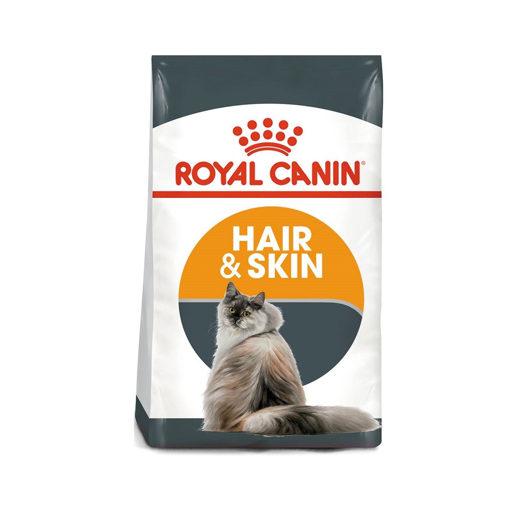 Royal Canin Feline Health Nutrition Hair & Skin Dry Food (2kg, 4kg, 10kg)