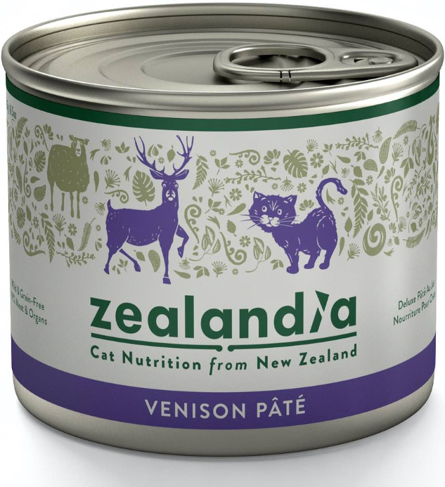 Zealandia Wild Venison Adult Canned Cat Food (185g x 24 cans)