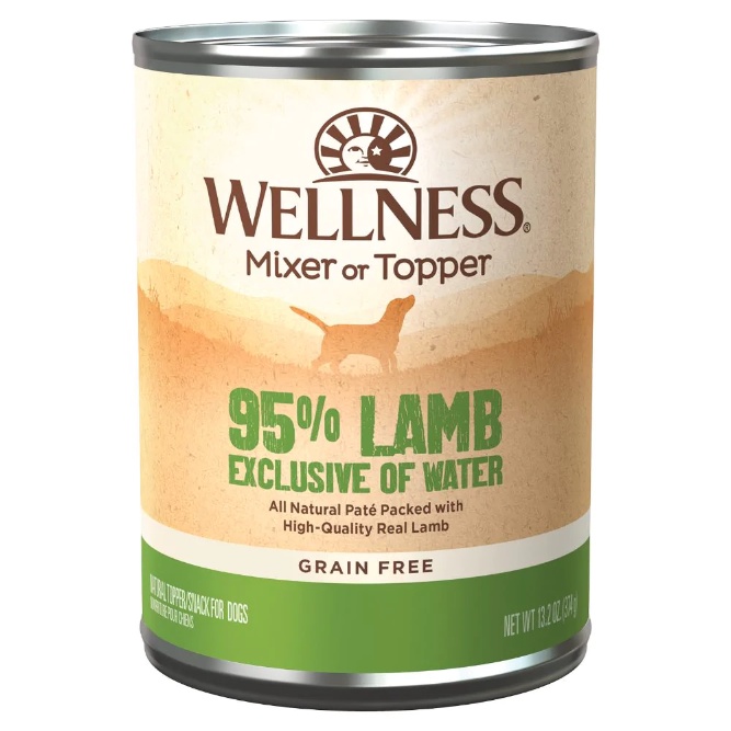 Wellness Dog 95% Lamb Canned (13.2oz x 12 cans)