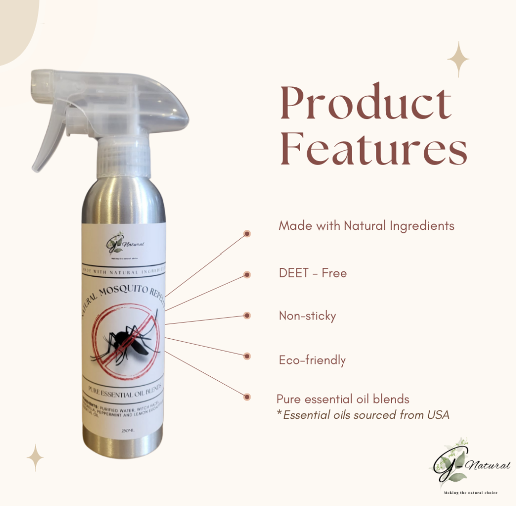 G-Naturals Natural Mosquito Repellent (250ml)