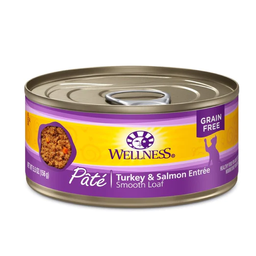 Wellness Complete Health Grain Free Pâté Turkey & Salmon (5.5oz/24 cans)