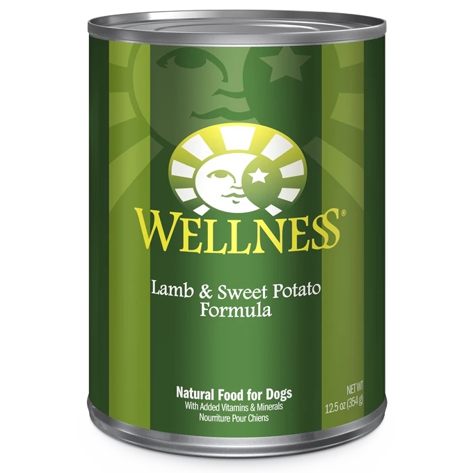 Wellness Complete Health Dog Lamb & Sweet Potato Canned (12.5oz/ 12 cans)