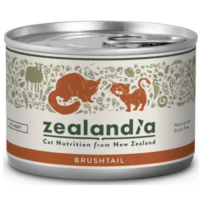 Zealandia Cat Wild Brushtail Adult Canned Food (185g/24 cans)