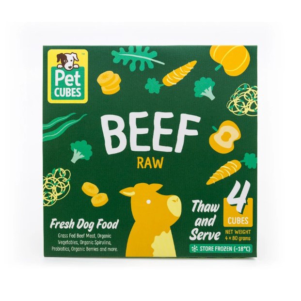PETCUBES Raw Beef (7 trays x 320g/2.25kg)