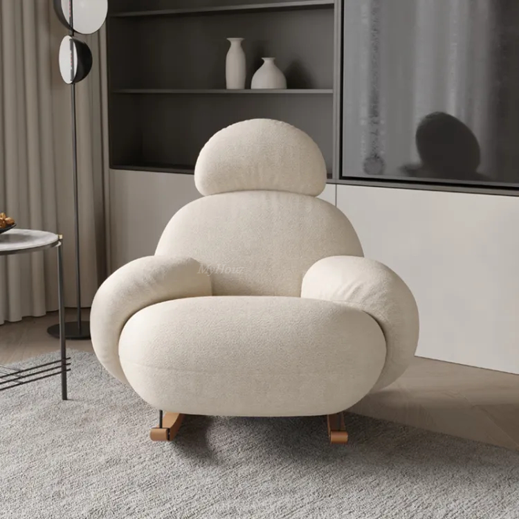 Light Luxury Minimalist Fabric Leisure Chair MFLC-441