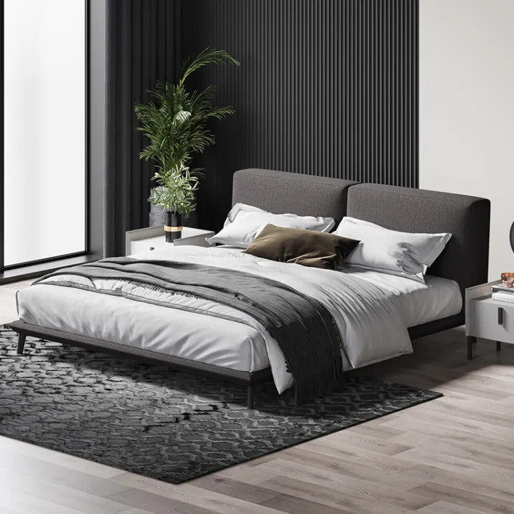 Modern Simple Fabric Soft Bed MLFB-082