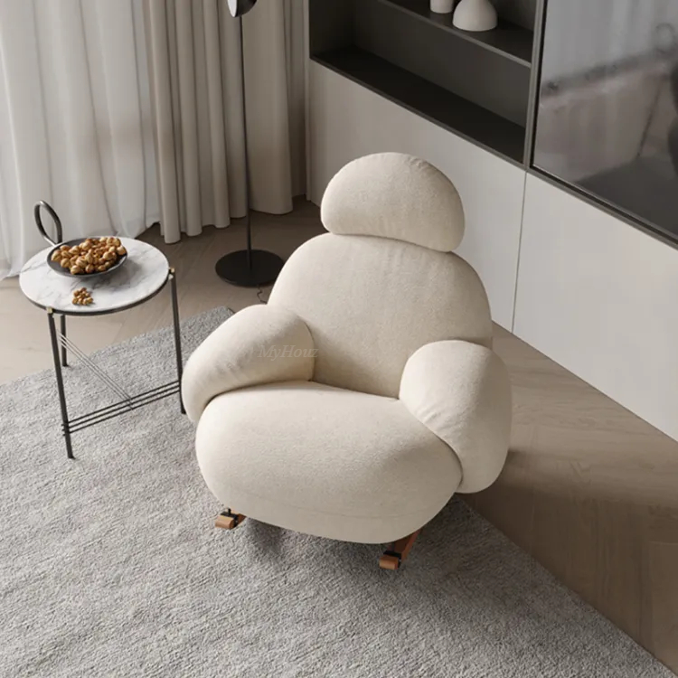 Light Luxury Minimalist Fabric Leisure Chair MFLC-441