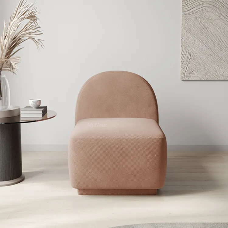 Light Luxury Minimalist Fabric Leisure Chair MFLC-371