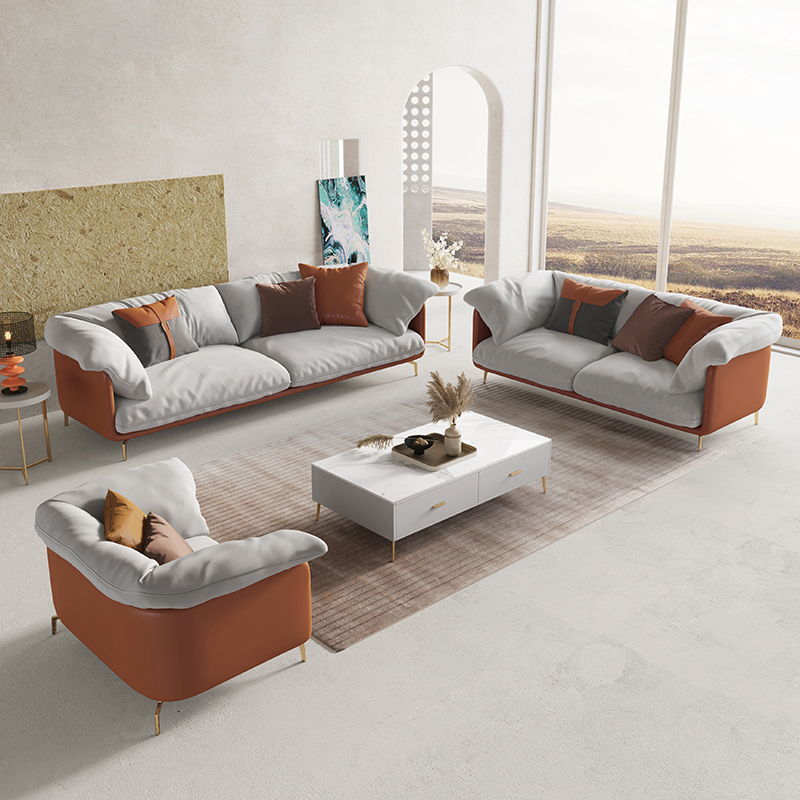 Light Luxury Leathaire Sofa ILLS-031