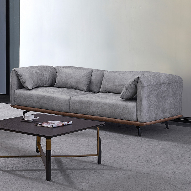 Modern Minimalism Leathaire Sofa ILS-D02