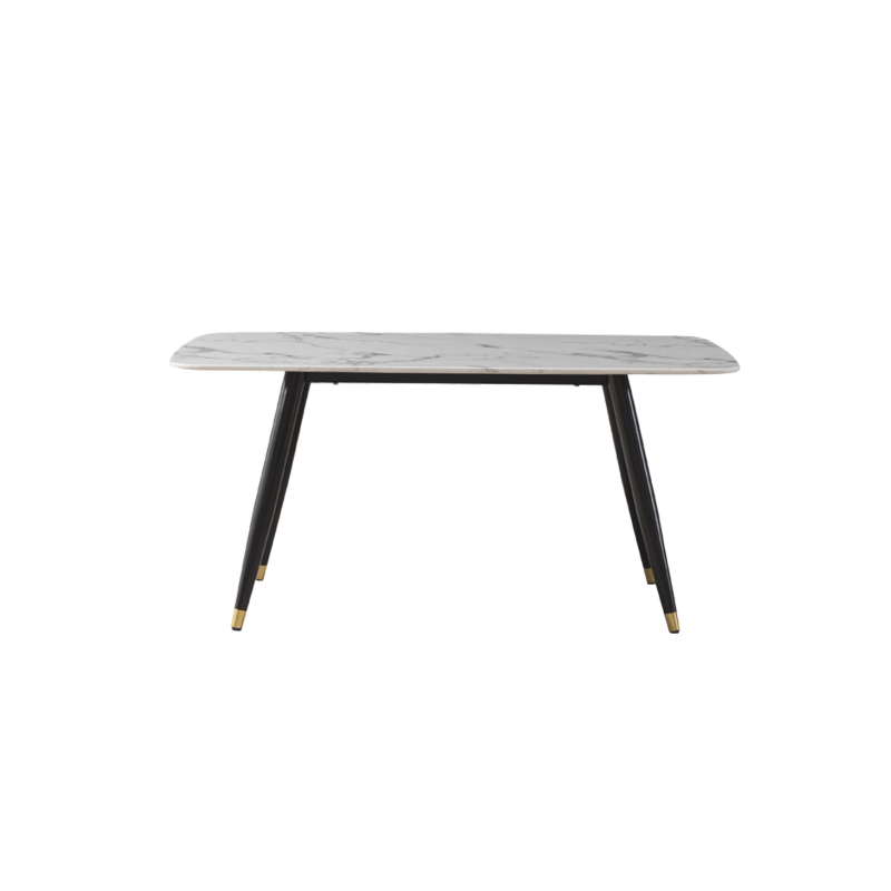 Modern Sintered Stone Dining Table IDT-2505 and Chairs IDC-2505
