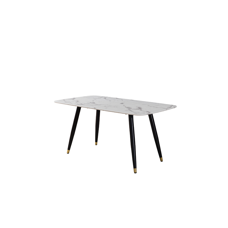 Modern Sintered Stone Dining Table IDT-2505 and Chairs IDC-2505