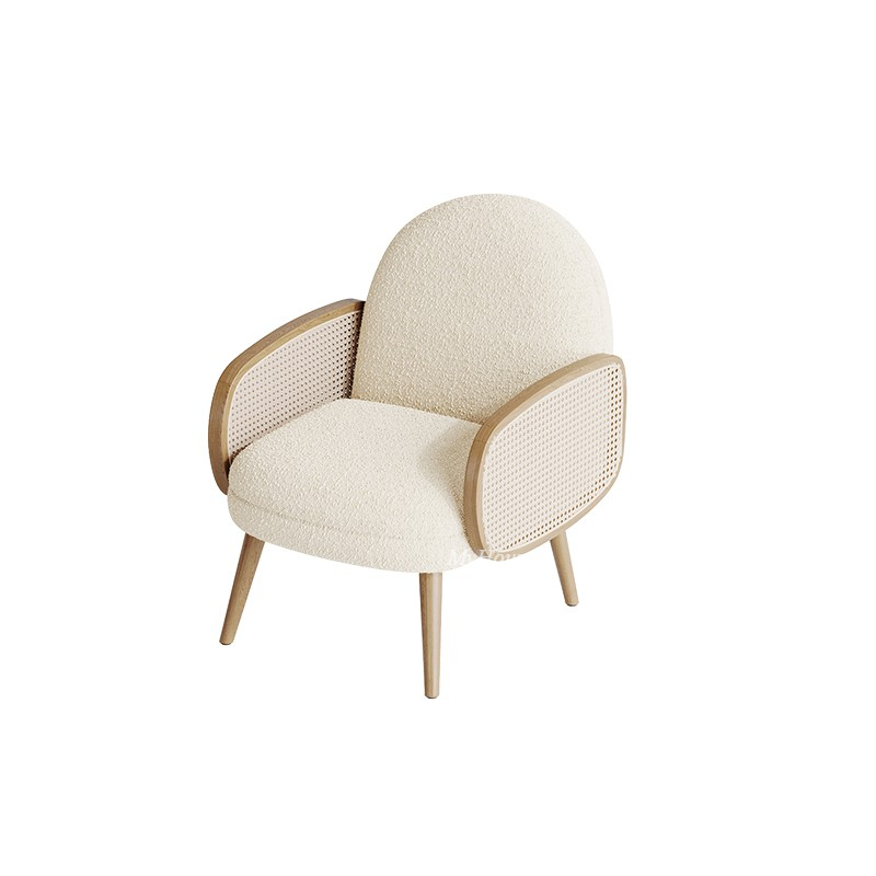 Minimalist Lambswool Leisure Chair MLPC-472