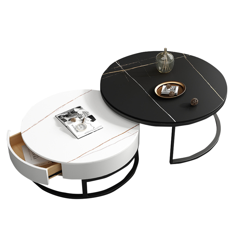 Modern Minimalist Sintered Stone Tea Table ISTT-005