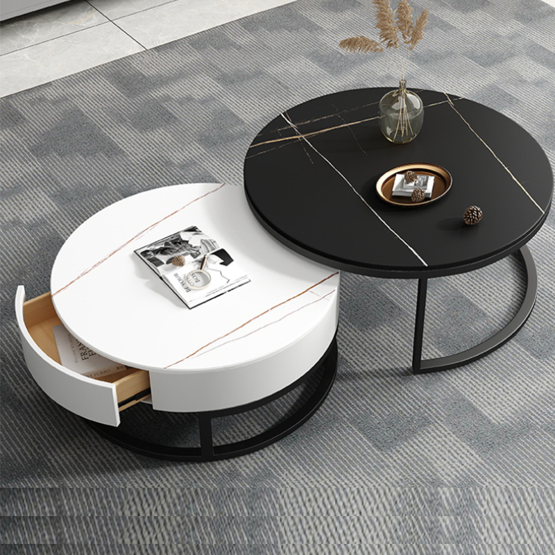 Modern Minimalist Sintered Stone Tea Table ISTT-005