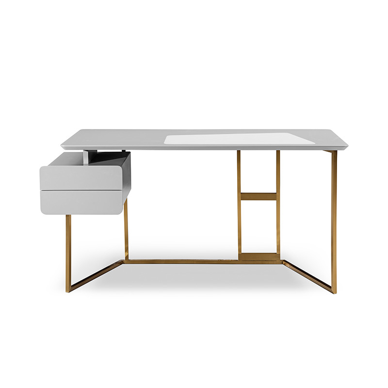Modern Light Luxury Office Table IMOT-007