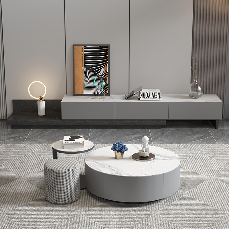 Simple Modern Sintered Stone Tea Table IMTT-004