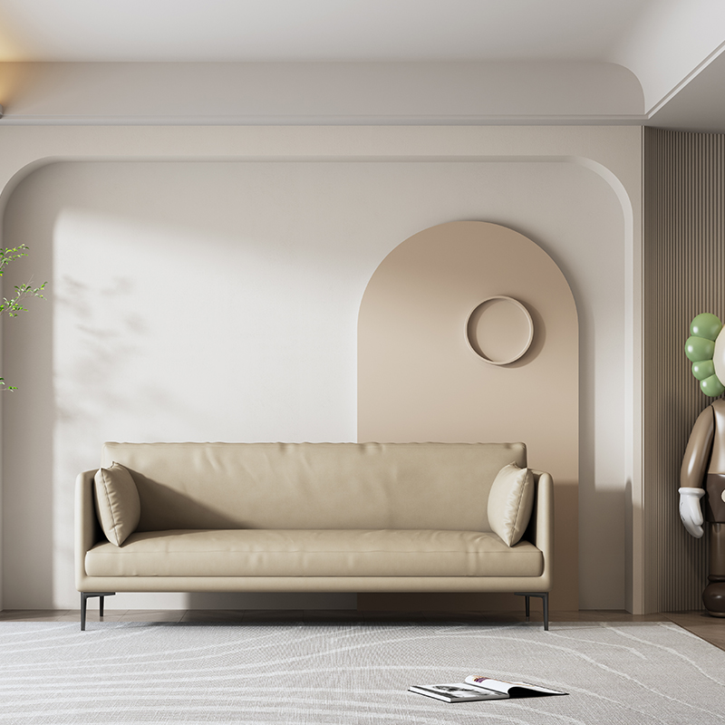 Simple Modern Leathaire Sofa IMLS-046