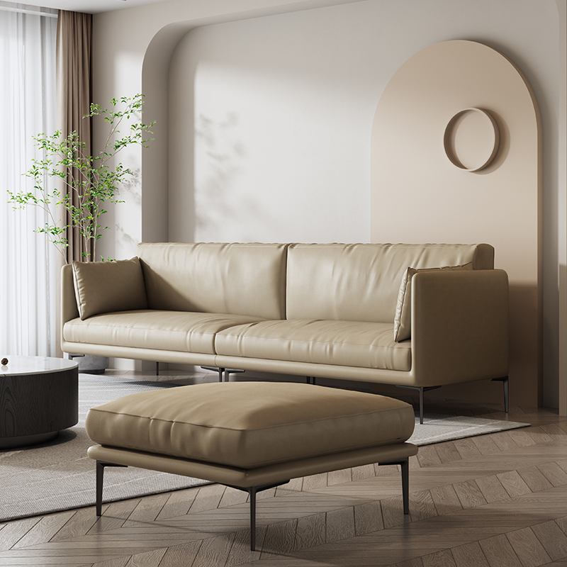 Simple Modern Leathaire Sofa IMLS-046