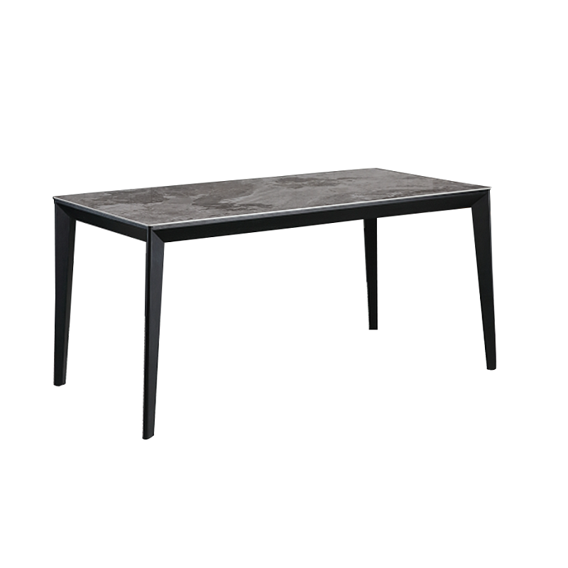 Italian Minimalism Sintered Stone Cloud Grey Dining Table IDT-007