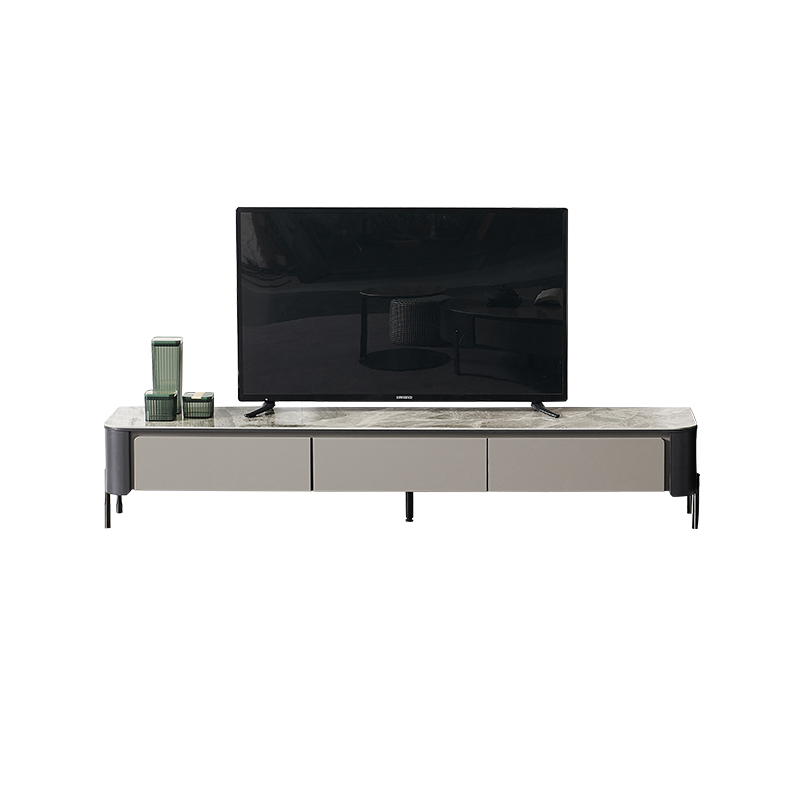 Italian Minimalism Style Sintered Stone TV Cabinet and Chest