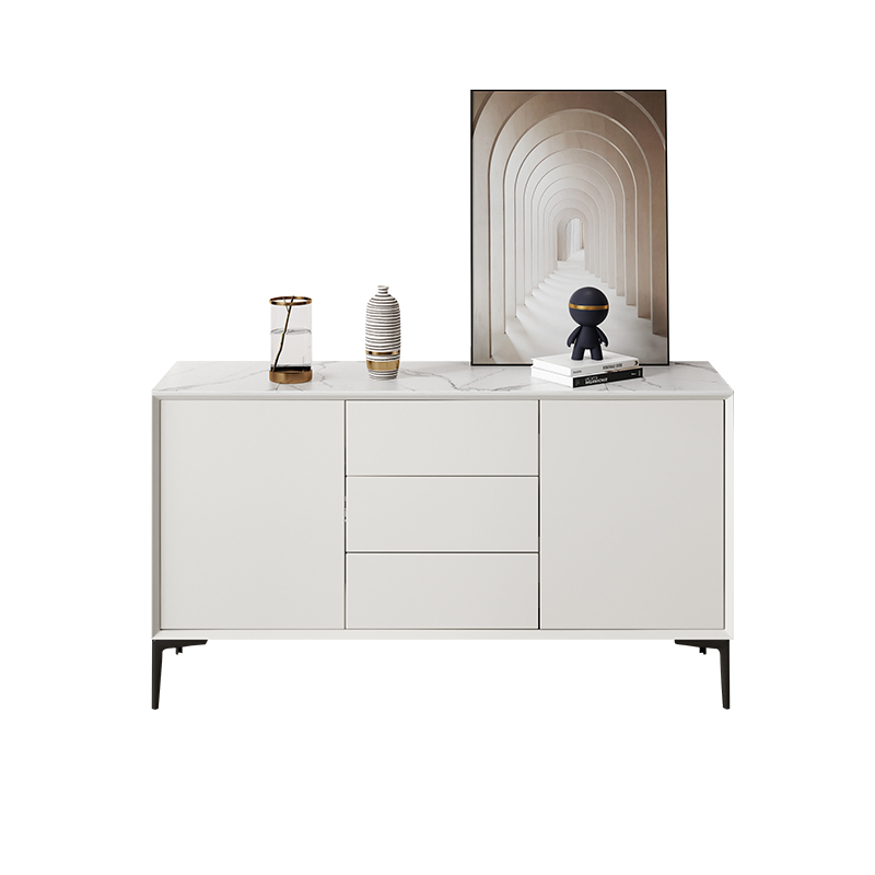 Simpe Modern  Sintered Stone Side Cabinet ISSC-008