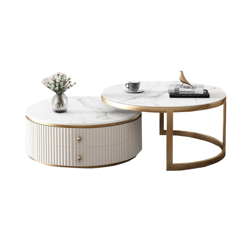 Light Luxury Sintered Stone Tea Table ITT-018
