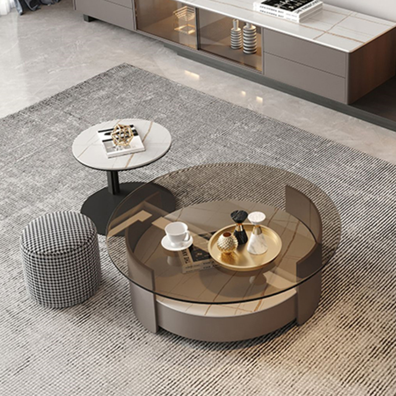 Light Luxury Sintered Stone Tea Table ITT-022