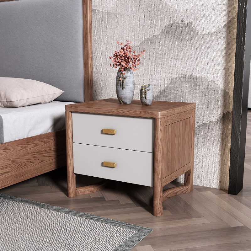 New Chinese Style Bedside Table ZACTG-008