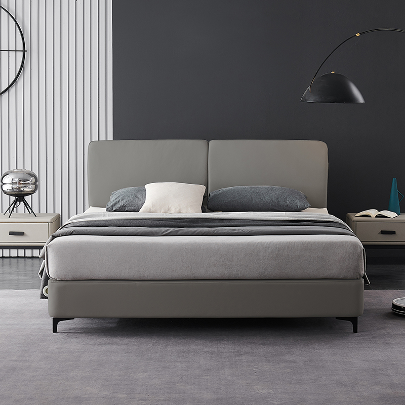 Modern Leather Soft Bed ZARCA