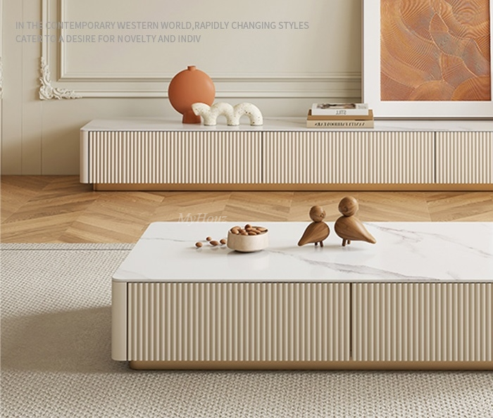 Modern Cream Color TV ITVC031A